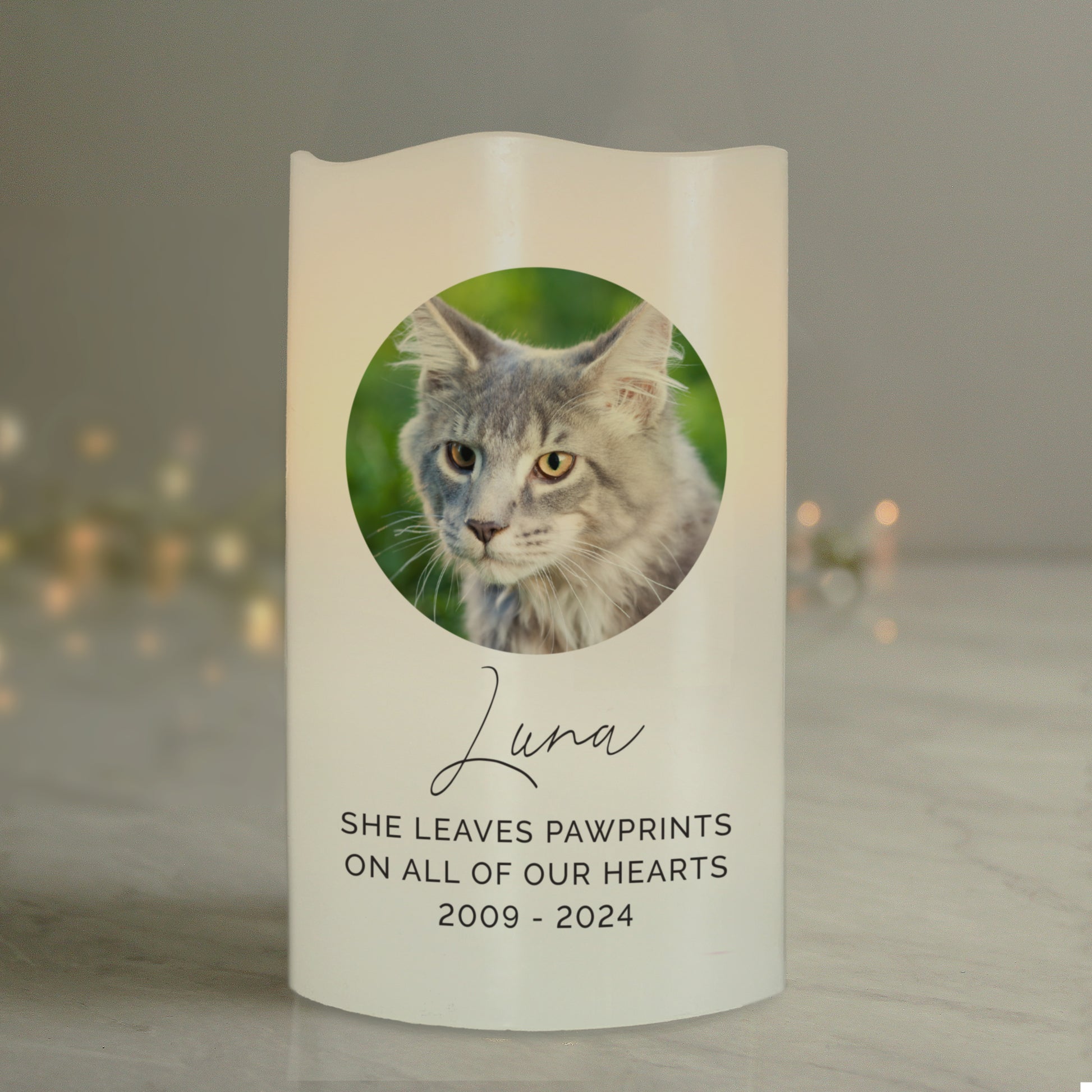 Personalised Photo Upload LED Candle - image 10