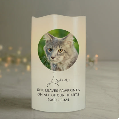 Personalised Photo Upload LED Candle - image 10