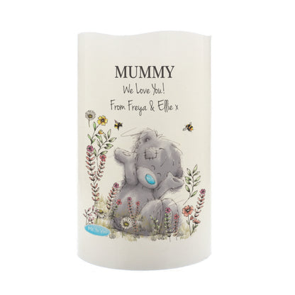 Personalised Me to You Floral LED Candle - image 5
