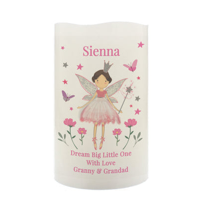Personalised Fairy Princess Night Light LED Candle – Girls Bedroom Gift - image 5