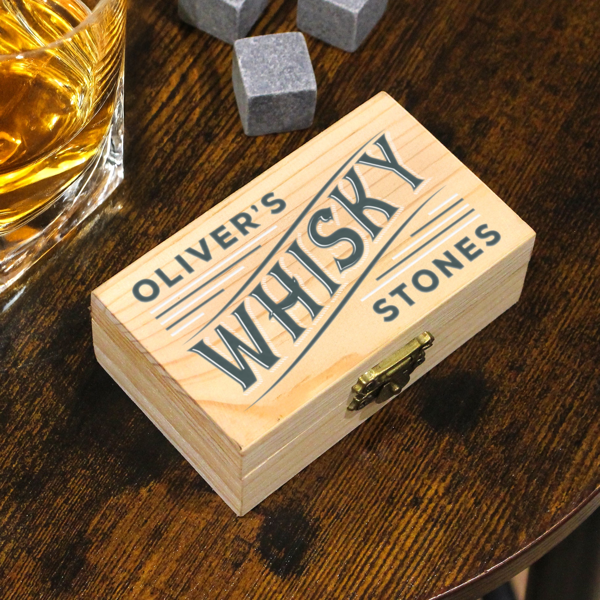 Personalised Whisky Stones from Heartfelt Gifts