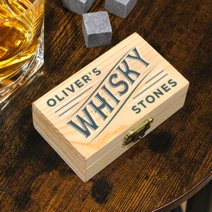 Personalised Whisky Stones from Heartfelt Gifts
