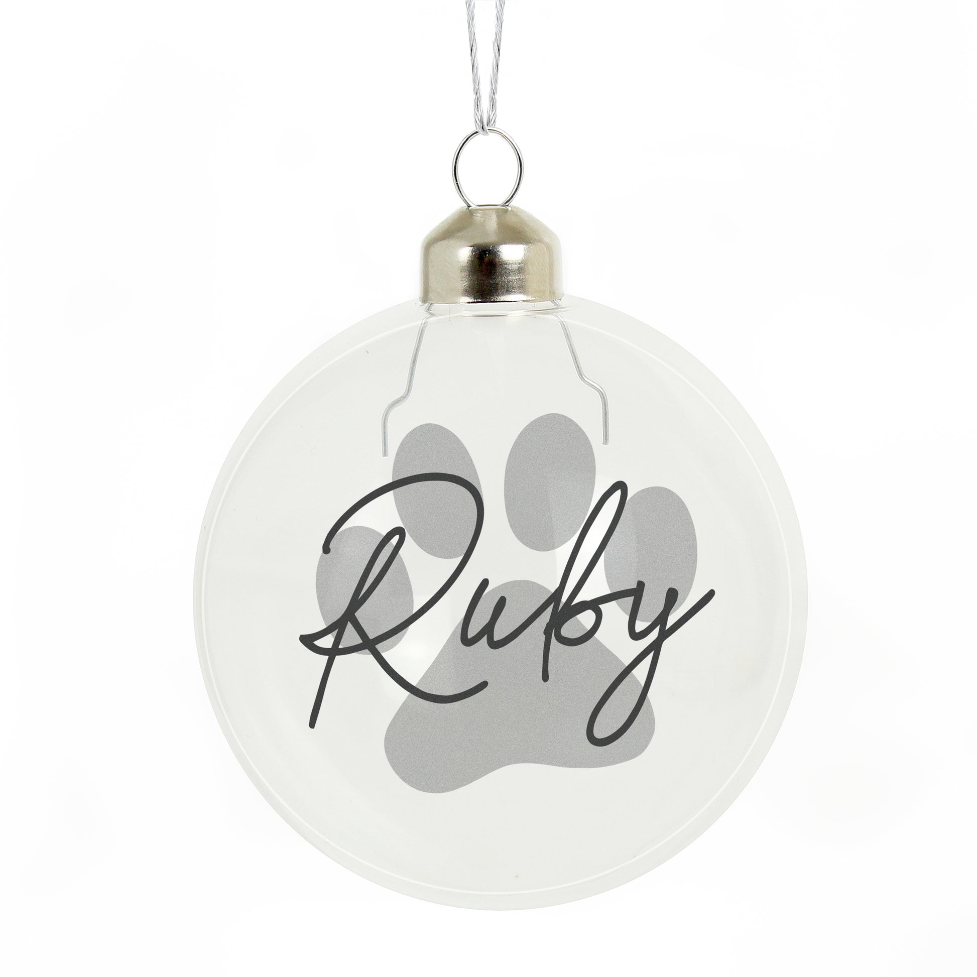 Personalised Pet Glass Bauble - image 4
