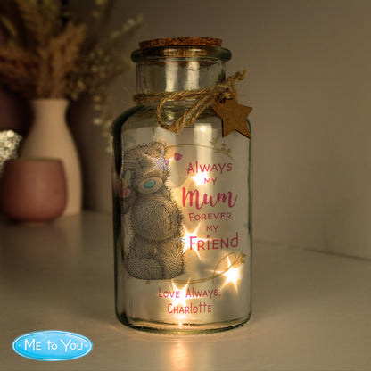 Personalised Me To You Forever My Friend LED Glass Jar - image 3