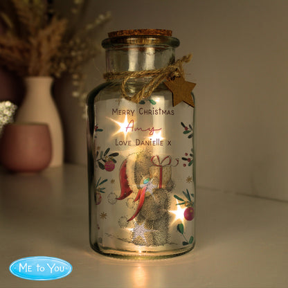 Personalised Me to You Cosy Winter Led Jar - image 3