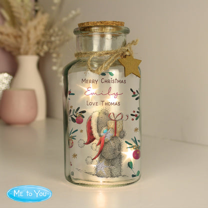 Personalised Me to You Cosy Winter Led Jar - image 4