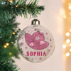 Personalised Cowgirl Hat Christmas Bauble – Unique Christmas Tree Gift