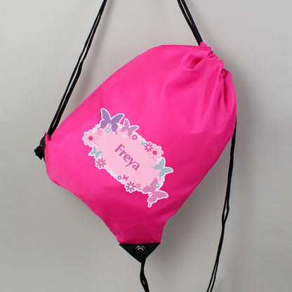 Personalised Butterfly Swim & Kit Bag - image 2