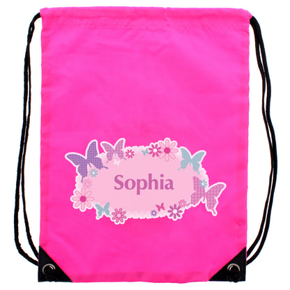 Personalised Butterfly Swim & Kit Bag - image 4