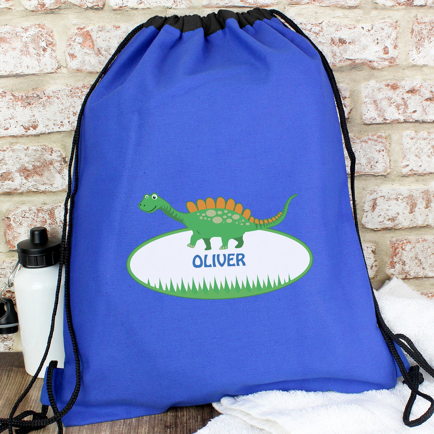 Personalised Dinosaur Kit Bag from Heartfelt Gifts