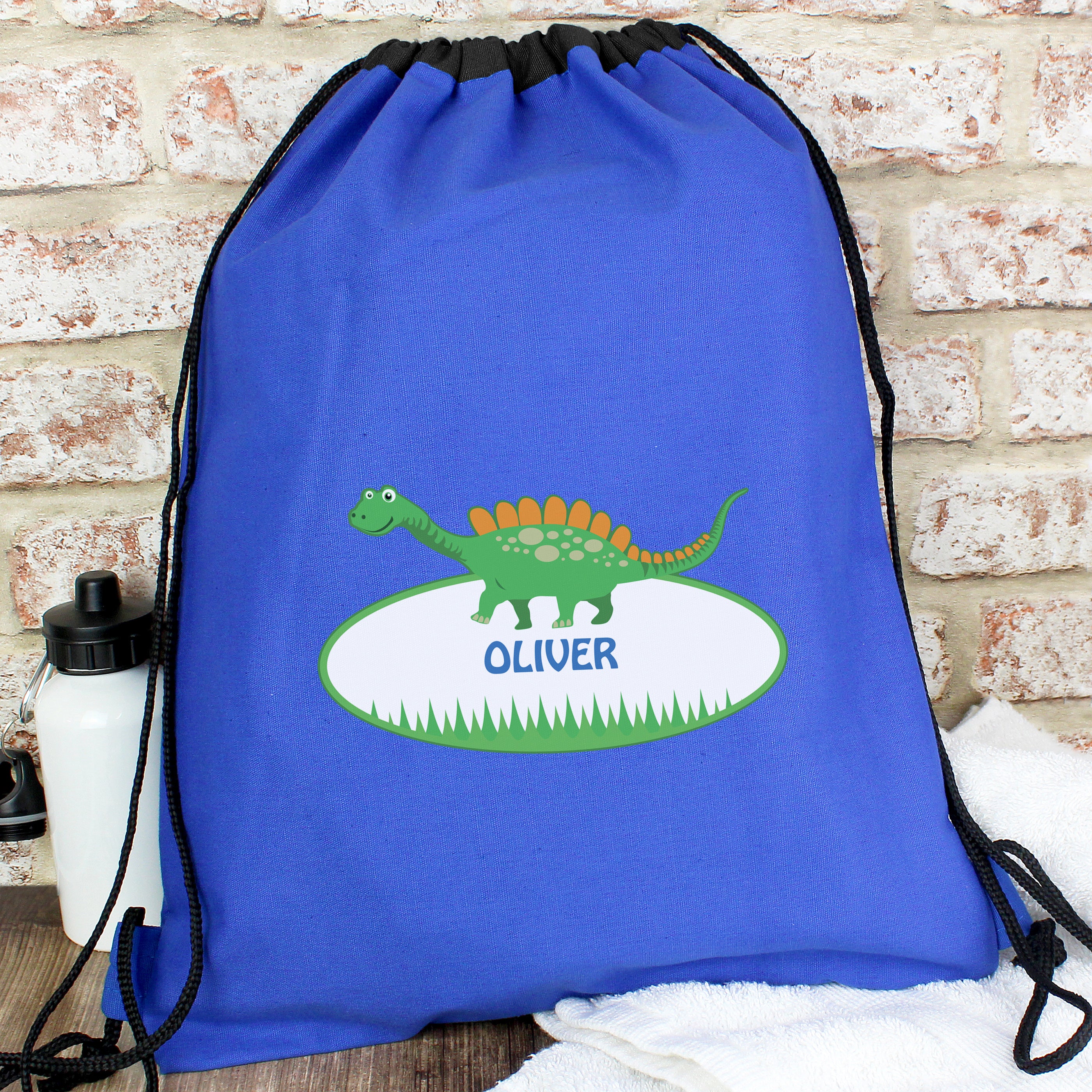 Personalised Dinosaur Kit Bag from Heartfelt Gifts