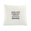 Personalised Mr & Mrs Cushion from Heartfelt Gifts
