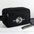Personalised Beard Things Black Toiletry Bag from Heartfelt Gifts