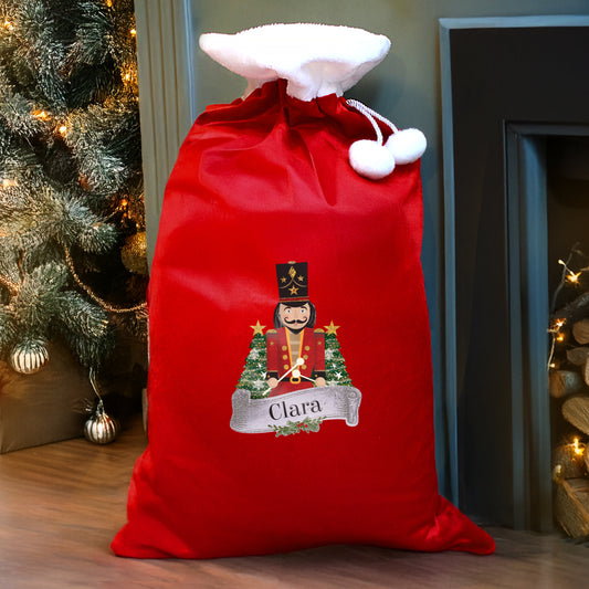 Personalised Nutcracker Red Sack - image 2