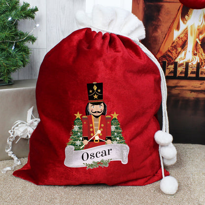 Personalised Nutcracker Red Sack - image 5