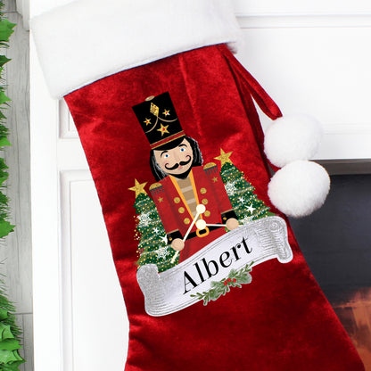 Personalised Nutcracker Red Stocking - image 3