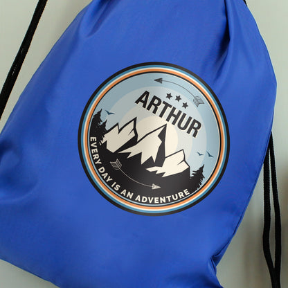 Personalised Adventure Blue Kit Bag - image 6
