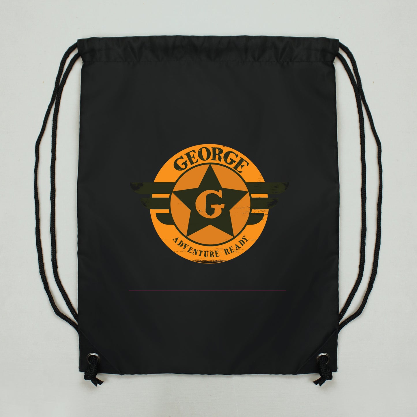Personalised Badge Black Kit Bag - image 2