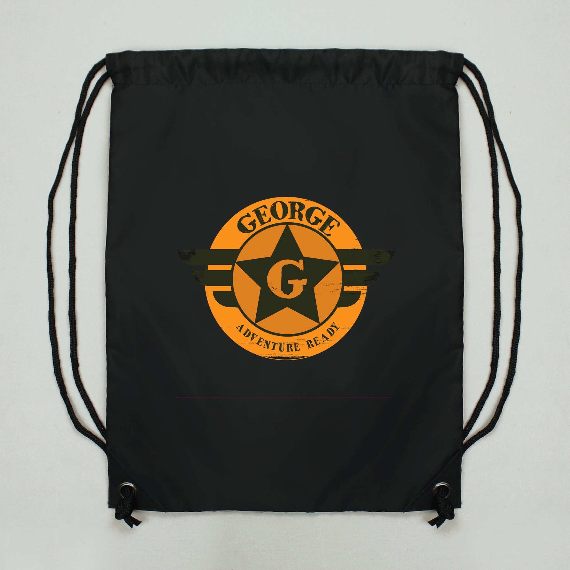 Personalised Badge Black Kit Bag - image 2