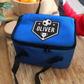 Personalised Football Blue Lunch Bag from Heartfelt Gifts