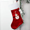 Personalised Gonk Family Red Christmas Stocking- Male from Heartfelt Gifts