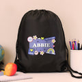 Personalised Good Vibes Black Kit Bag from Heartfelt Gifts