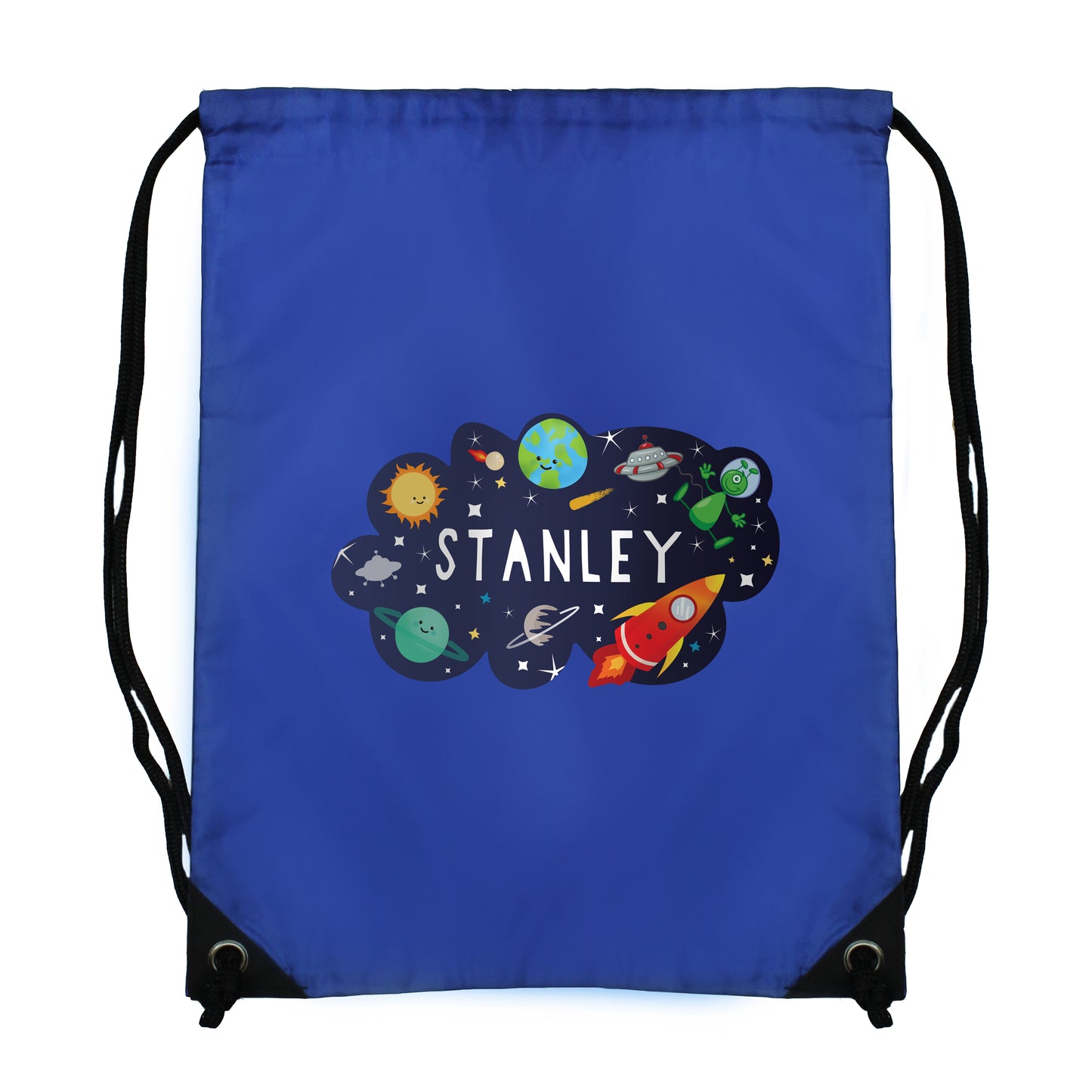 Personalised Space Blue Kit Bag - image 5