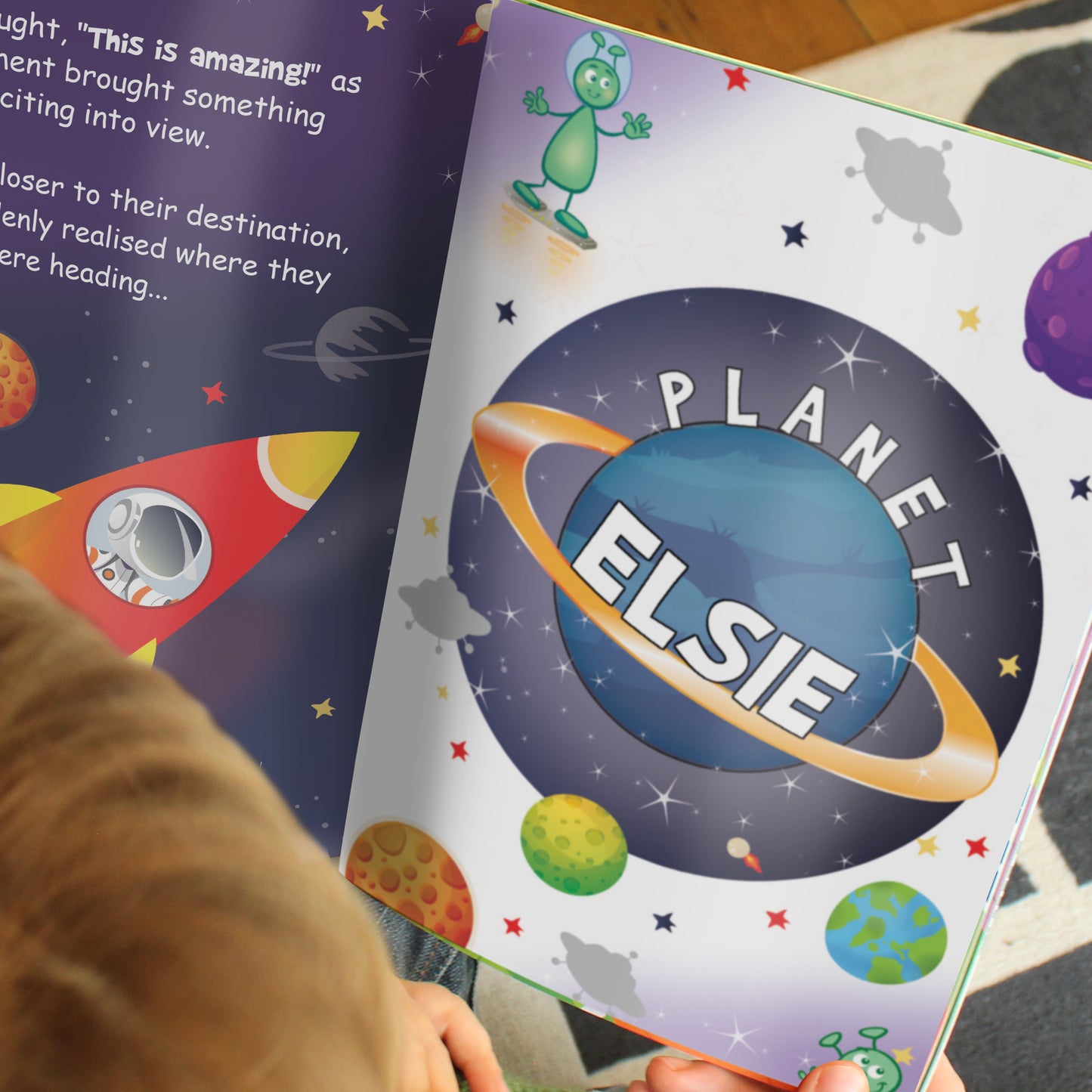 Personalised Space Story Book - image 3