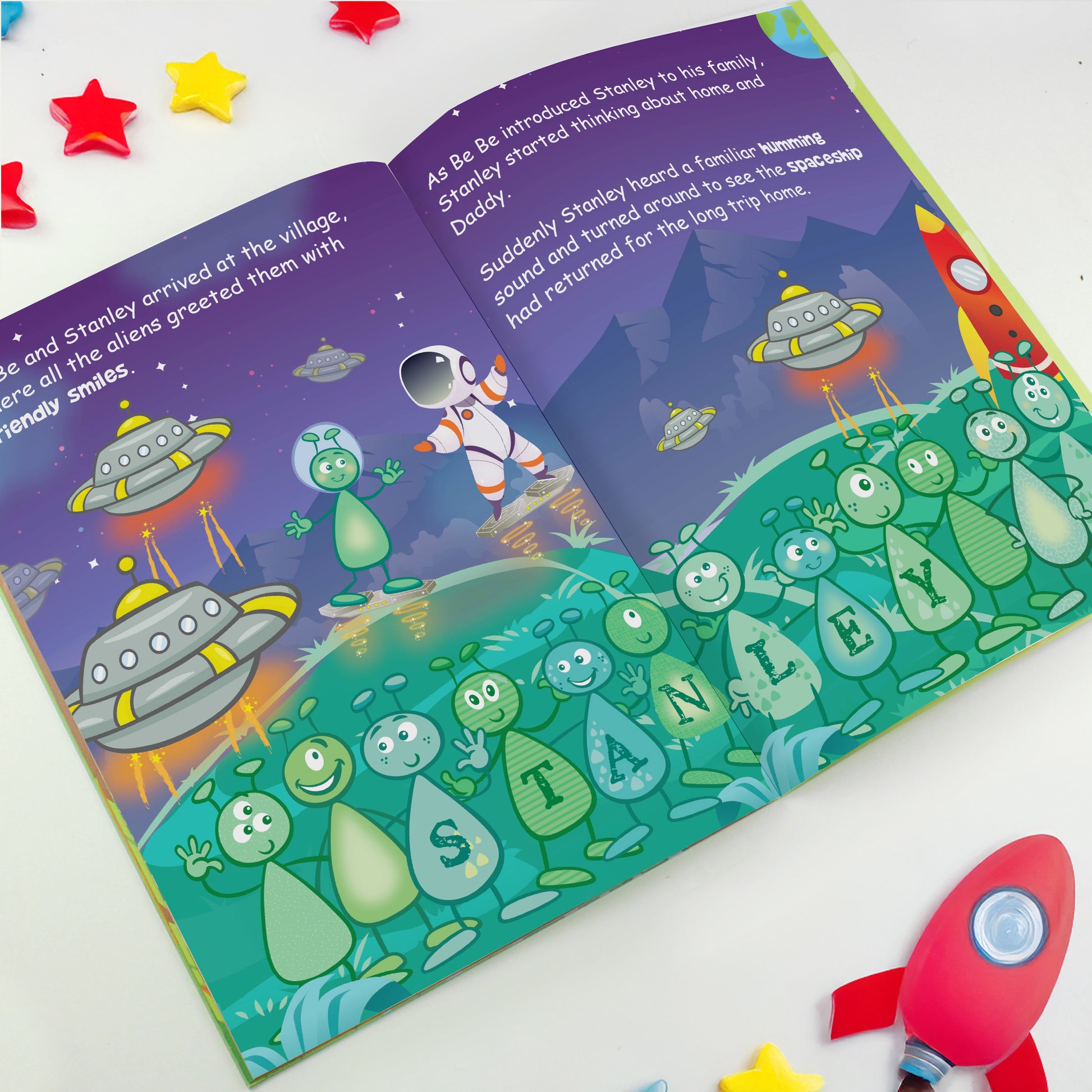 Personalised Space Story Book - image 7