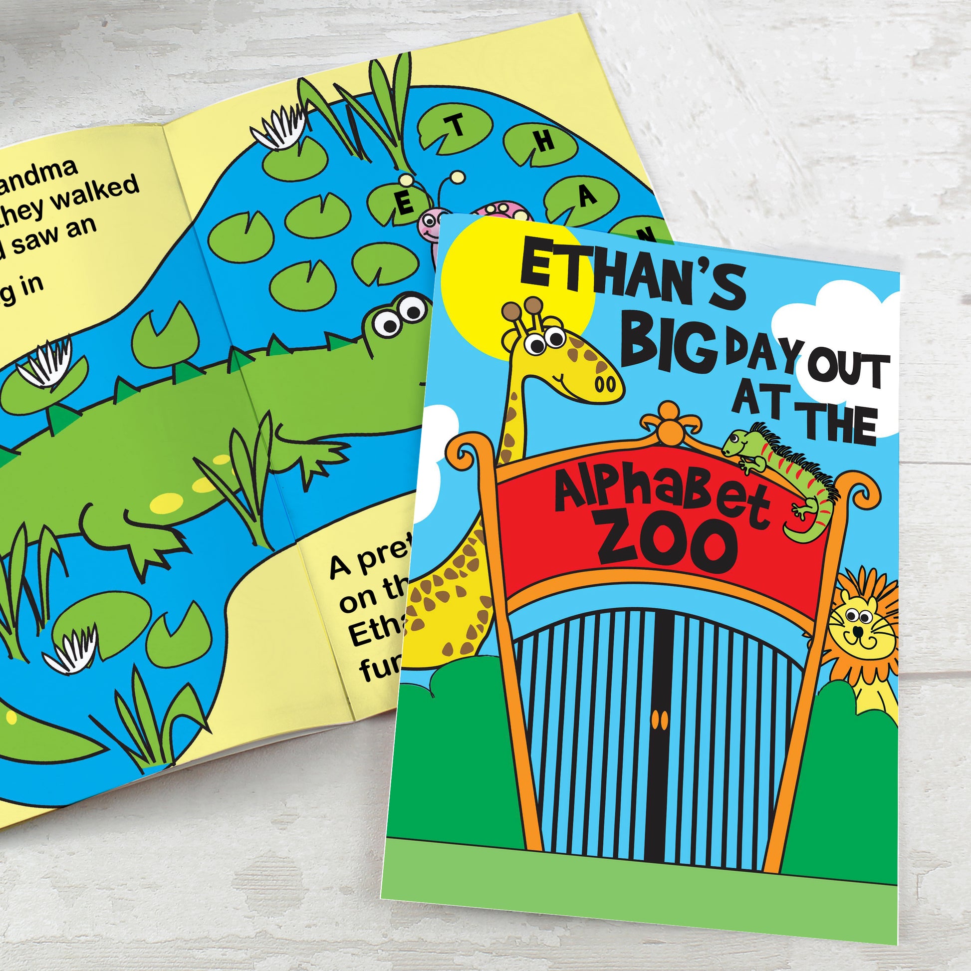 Personalised Zoo Story Book from Heartfelt Gifts