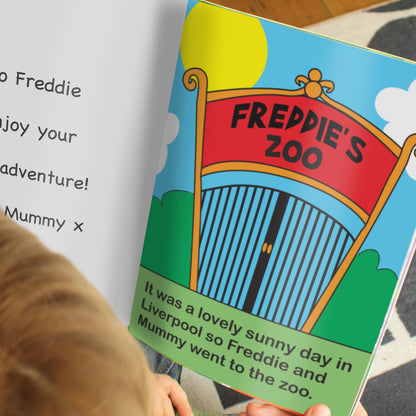 Personalised Zoo Story Book - image 3