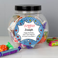 Personalised Comic Book Sweet Jar from Heartfelt Gifts