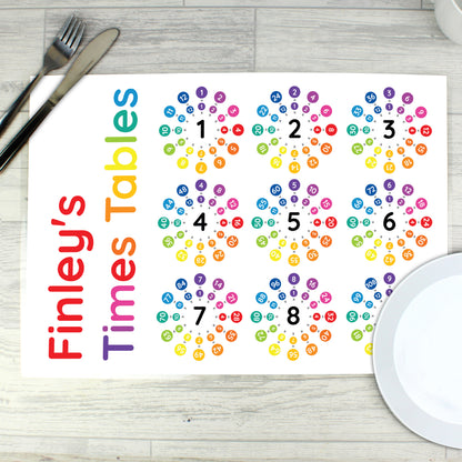 Personalised Times Tables Placemat - image 5