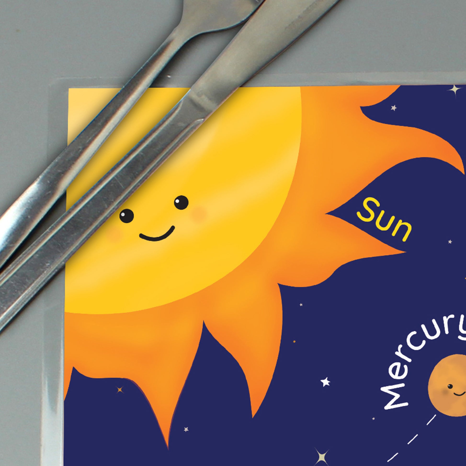 Personalised Solar Space System Placemat - image 7