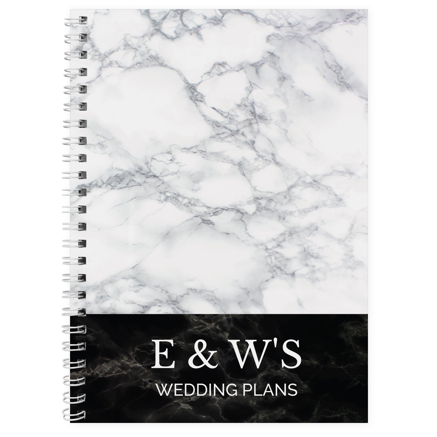 Personalised Marble Effect A5 Notebook - image 2