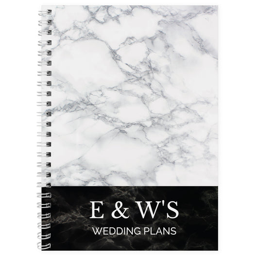 Personalised Marble Effect A5 Notebook - image 2