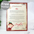 Personalised Elf Surveillance Christmas Letter from Heartfelt Gifts