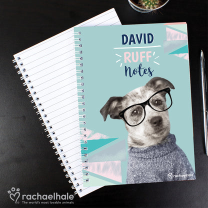 Personalised Rachael Hale 'Ruff Notes' Dog A5 Notebook - image 4
