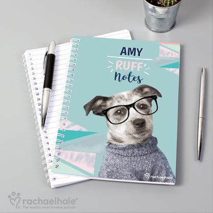 Personalised Rachael Hale 'Ruff Notes' Dog A5 Notebook - image 7