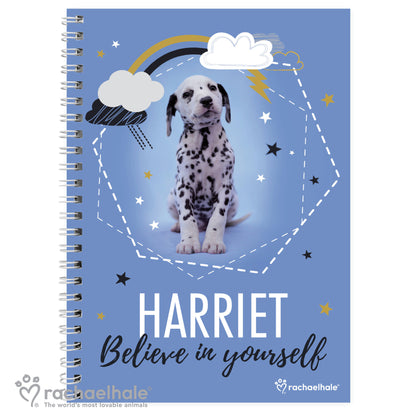 Personalised Rachael Hale Dalmatian A5 Notebook - image 2