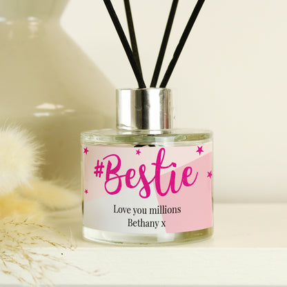 Personalised #Bestie Reed Diffuser from Heartfelt Gifts