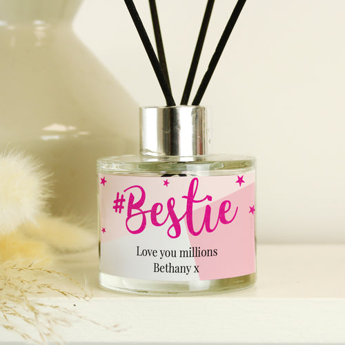 Personalised #Bestie Reed Diffuser from Heartfelt Gifts