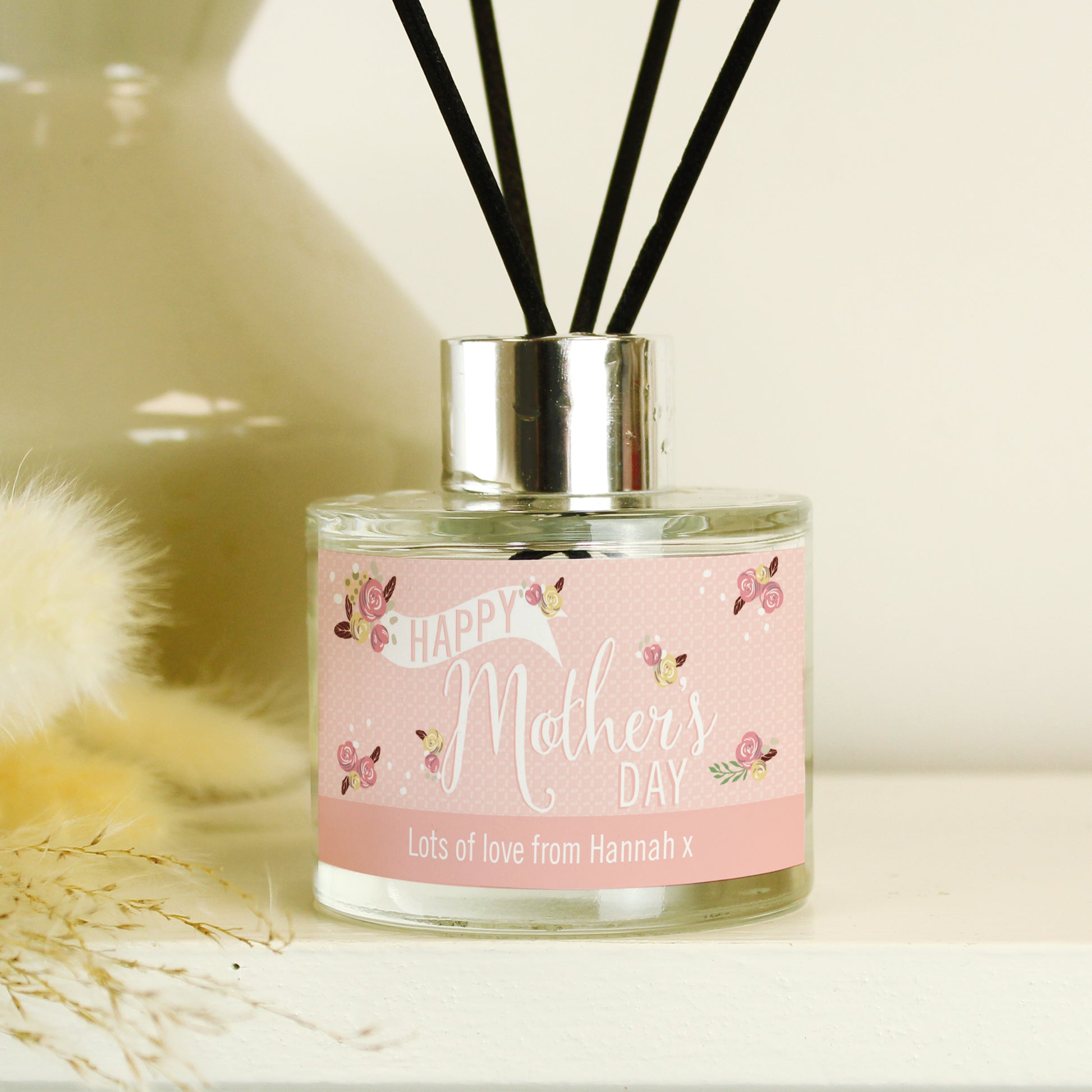 Personalised Mother's Day Reed Diffuser from Heartfelt Gifts