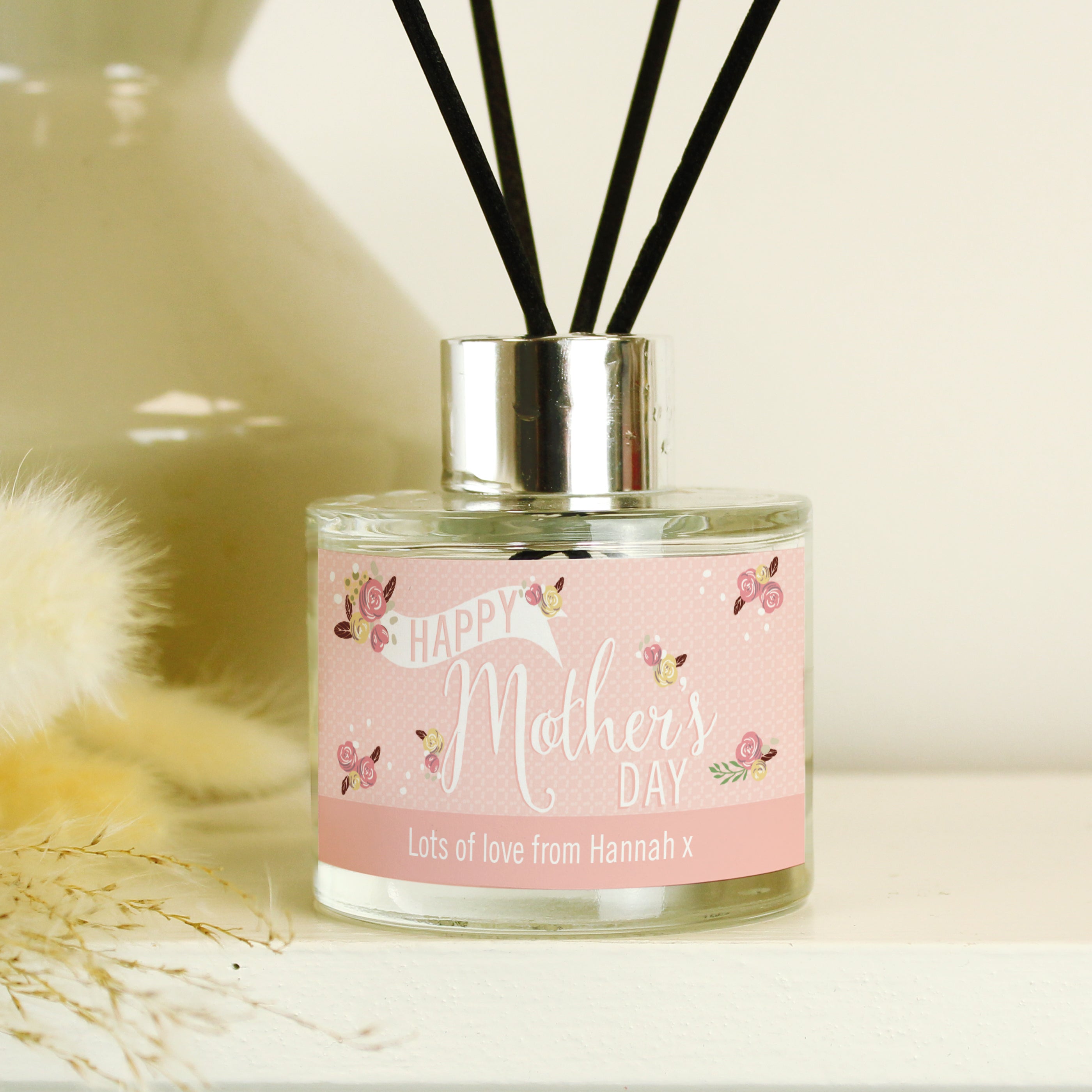 Personalised Mother's Day Reed Diffuser from Heartfelt Gifts