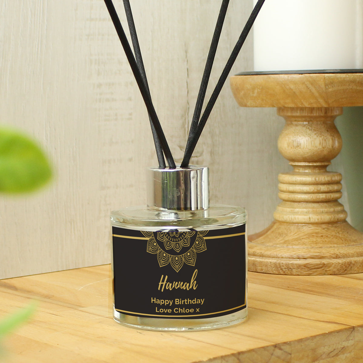 Personalised Gold Mandala Reed Diffuser - image 4