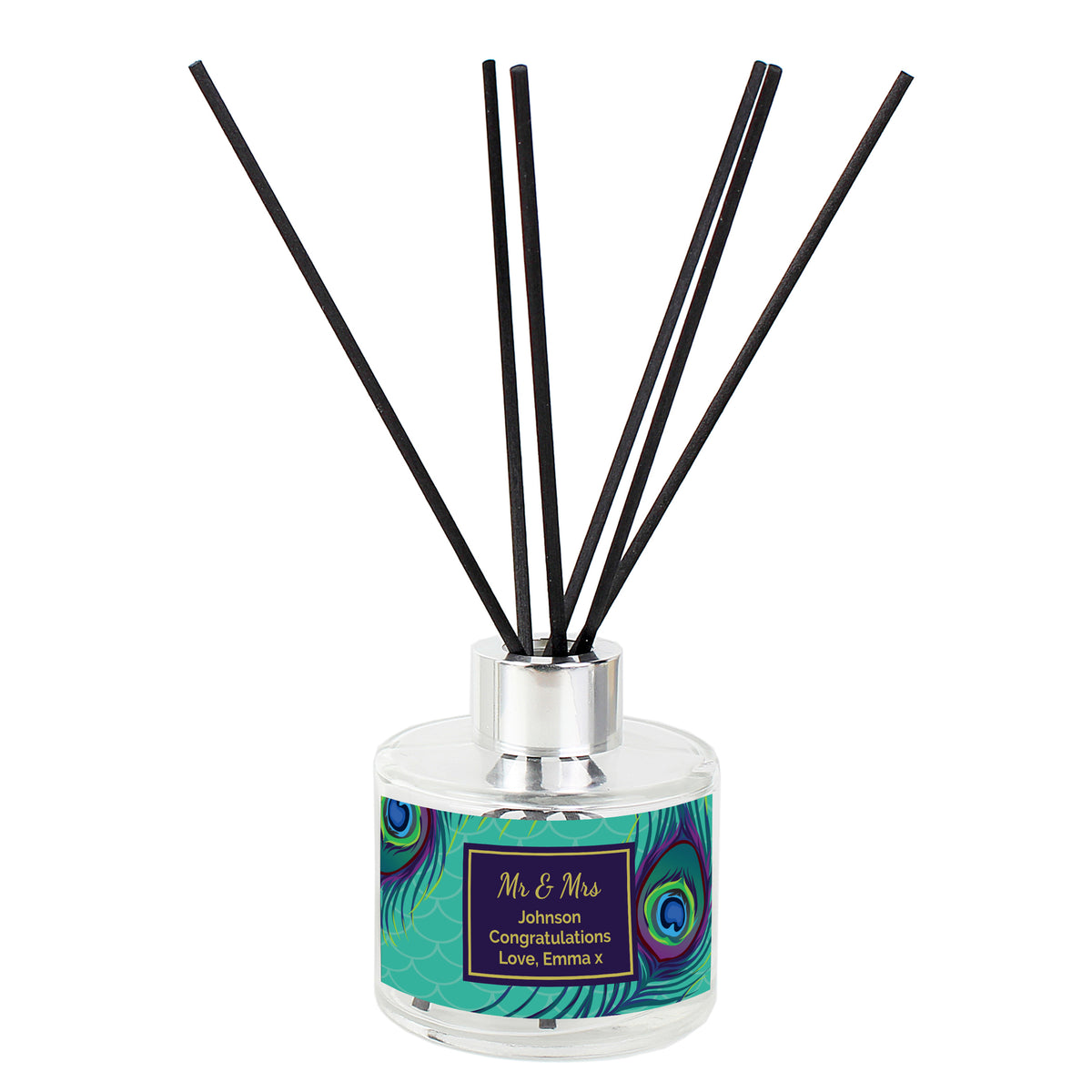 Personalised Peacock Reed Diffuser - image 4
