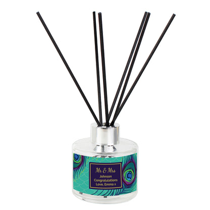 Personalised Peacock Reed Diffuser - image 4