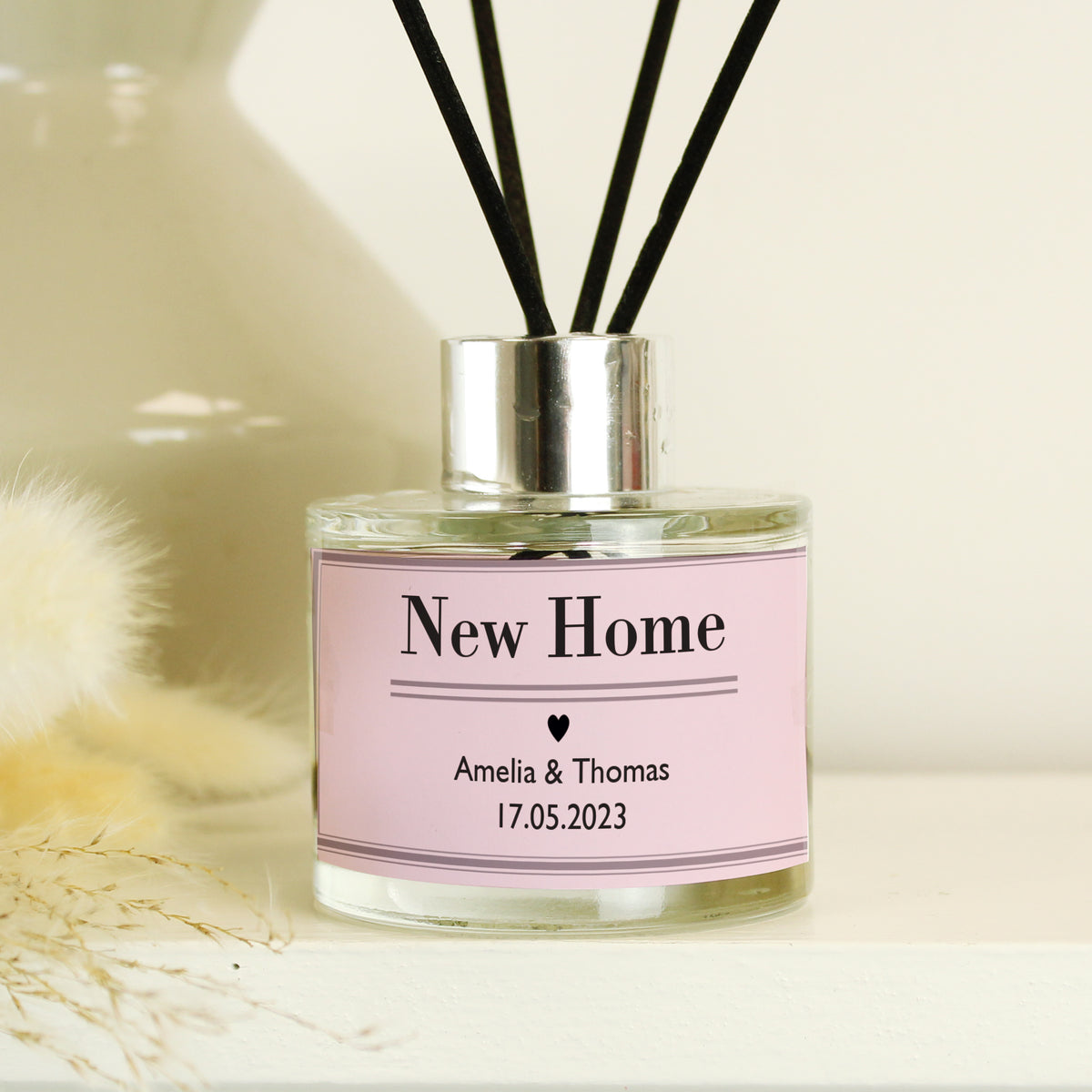 Personalised Classic Pink Reed Diffuser - image 2