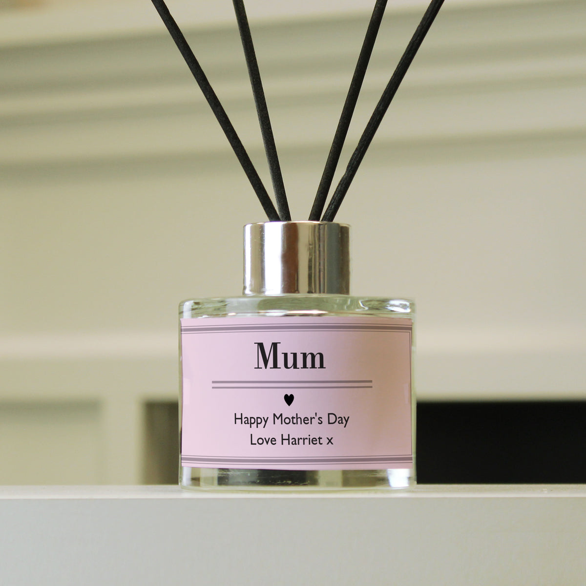 Personalised Classic Pink Reed Diffuser - image 4
