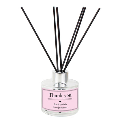 Personalised Classic Pink Reed Diffuser - image 5